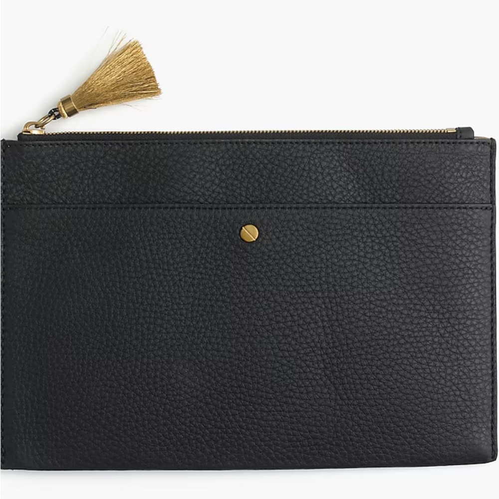 J crew Signet large pouch